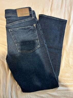 Departwest Men’s Dark Indigo Bootcut Jeans